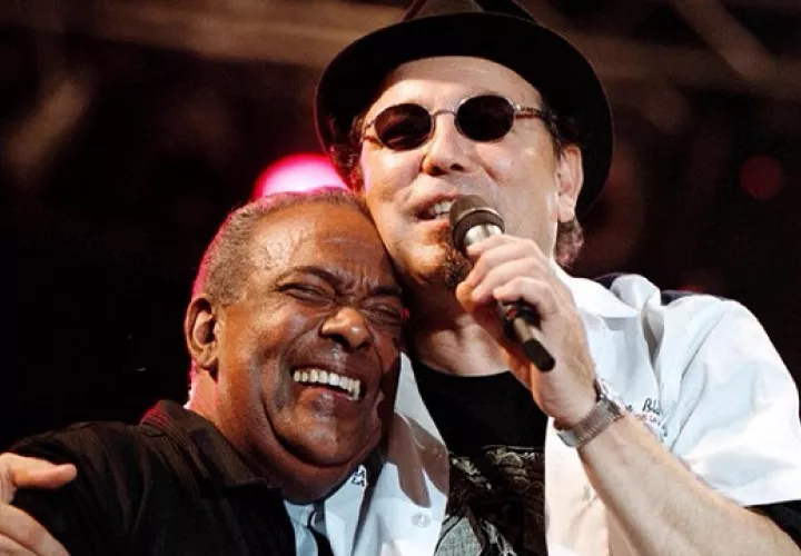 Rubén Blades y José 'Cheo' Feliciano. Foto: Internet