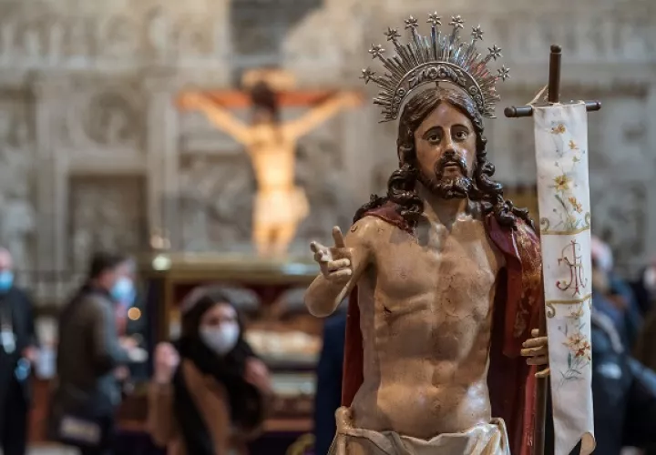 Inauguración de la Muestra de Veneración de la Semana Santa en la Catedral de Ávil.