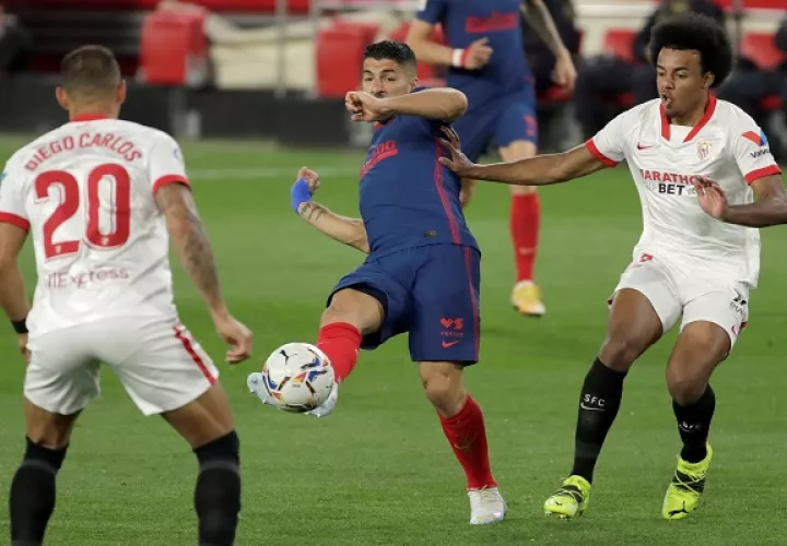 Luis Suárez no pudo rescatar al Atlético.