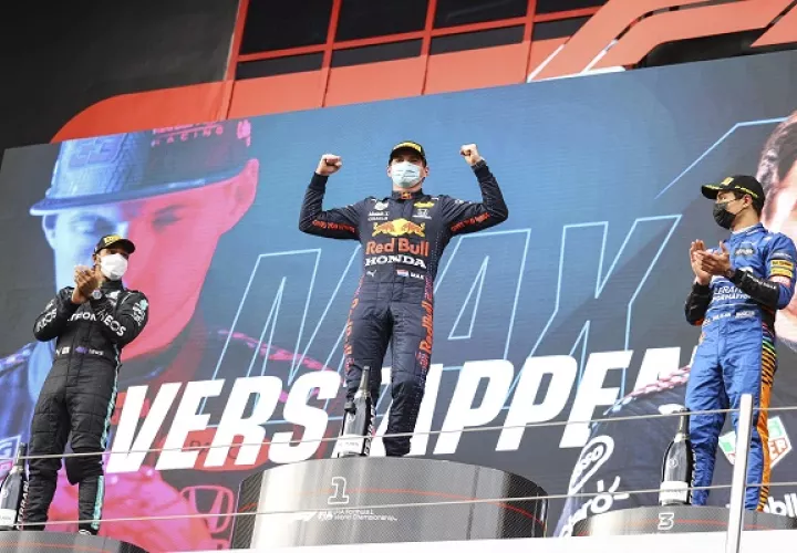 Max Verstappen fue el mejor este domingo. Foto: EFE
