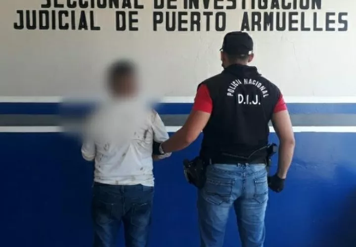 El detenido está pendiente de ser llevado ante un Juez de Garantías. Foto: Mayra Madrid