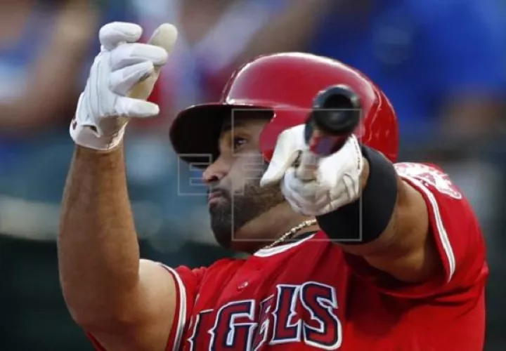 Albert Pujols. Foto:EFE