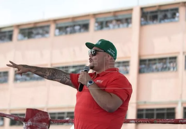 Andy Ruiz aprovechó su nueva oportunidad.  Foto: EFE