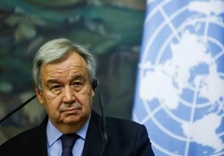 El secretario general de la ONU, António Guterres. EFE