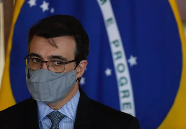 En la imagen, la canciller de Brasil, Carlos França.