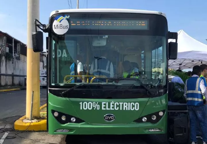 Ya en Panamá hay un plan piloto para el transporte público eléctrico. 