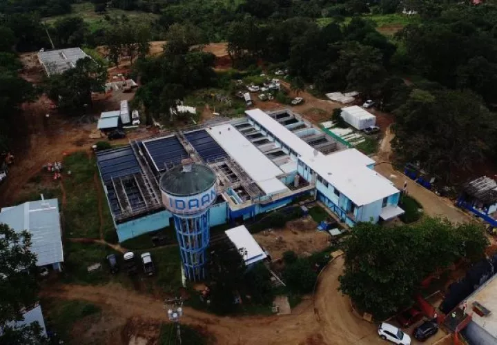 El Idaan informa que algunas potabilizadoras en Chiriquí no están operando. Foto: Cortesía Idaan