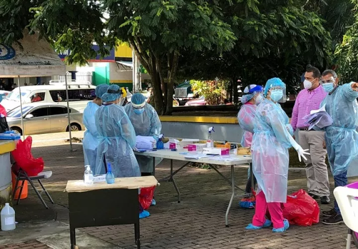 Desde que inició la pandemia a la fecha la provincia de Chiriquí registra un total de 43,024 casos acumulados y 703 personas han perdido la vida. Foto: José Vásquez