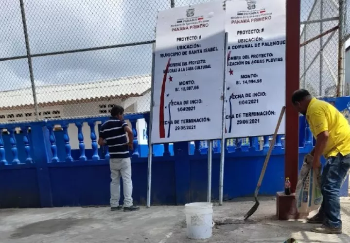 Faltan por terminar detalles como rampas móviles la cuales se están construyendo. Foto: Diomedes Sánchez 