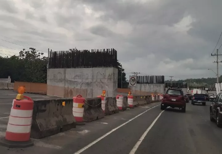 Después de tres años de construcción, este es el avance del proyecto vial. Foto: Francisco Paz