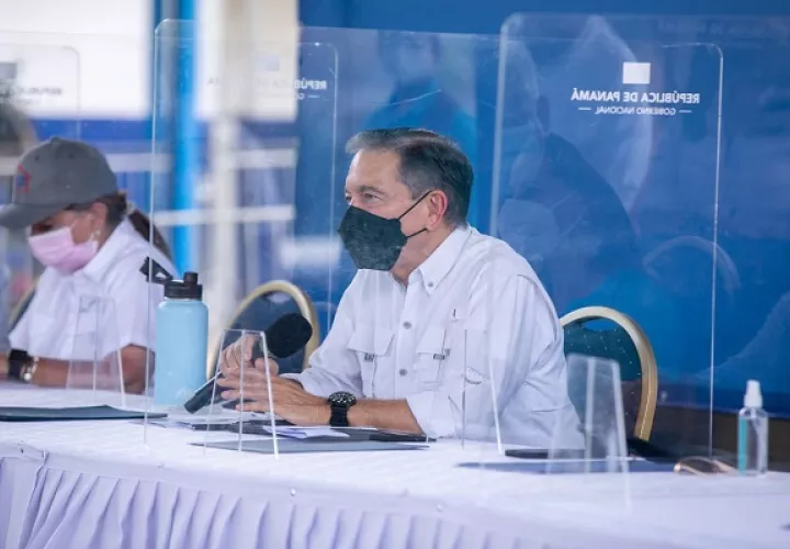 Laurentino Cortizo recordó que Panamá aún no le ha ganado la batalla al coronavirus. Foto: Cortesía @NitoCortizo
