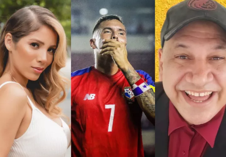 Delany Precilla, Blas Pérez y Chiquitín de Mamá. Fotos: Instagram