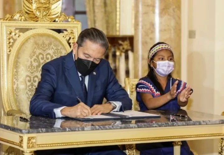 El presidente Laurentino Cortizo sancionó el Proyecto de Ley que crea el Programa Capital Semilla para las Personas con Discapacidad.