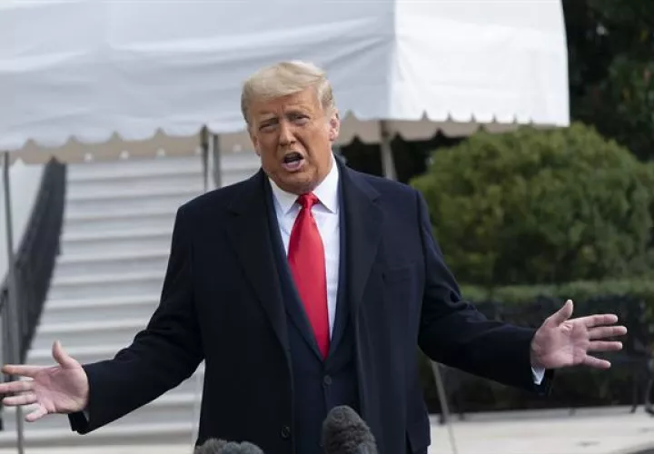 En la imagen, el expresidente de EE.UU., Donald J. Trump.