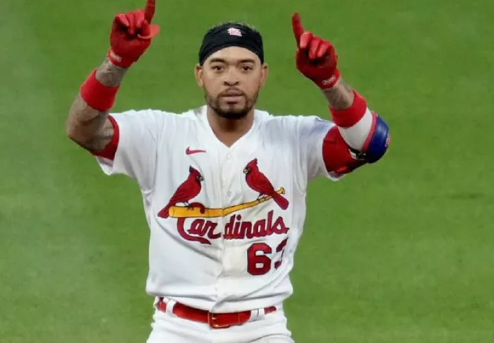 El pelotero capitalino Edmundo Sosa debutó en las Grandes Ligas en la temporada 2018. Cortesía: @MunditoSosa