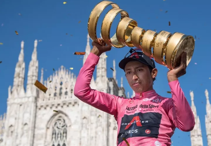 Egan Bernal se impuso en otra gran prueba. Foto: EFE