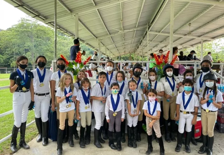 La pista de equitación del Club Ecuestre  Metropolitano, fue la sede del Concurso Nacional de Salto. Foto: Cortesía