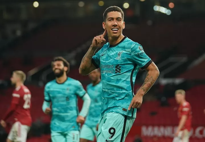 Roberto Firmino destacó con un doblete para 'los reds'. Foto: EFE