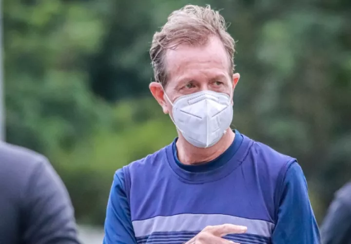 Gary Stempel en los entrenamientos de Universitario. Foto:@UDUniversitario