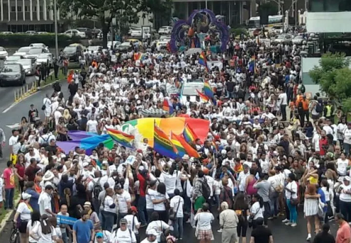 Marcha realizada en los últimos años (antes de la pandemia). Foto: Archivo
