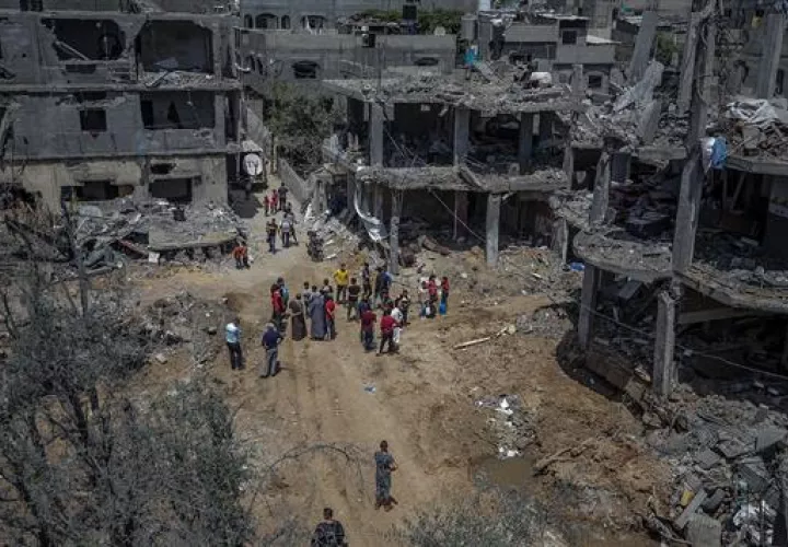 Las milicias palestinas, por su parte, lanzaron unos 4,400 cohetes hacia Israel.
