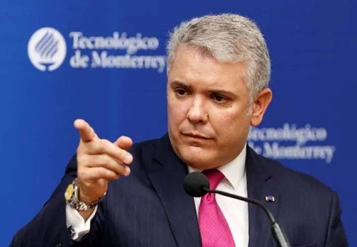 El presidente de Colombia, Iván Duque. EFE
