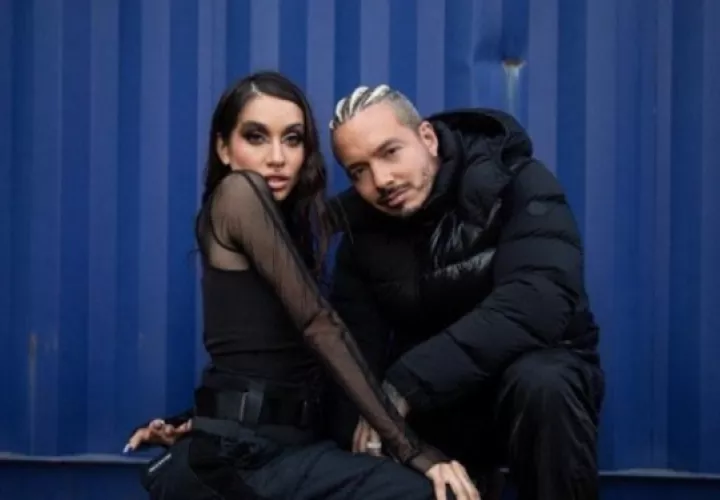 María Becerra y J Balvin. Foto: Instagram
