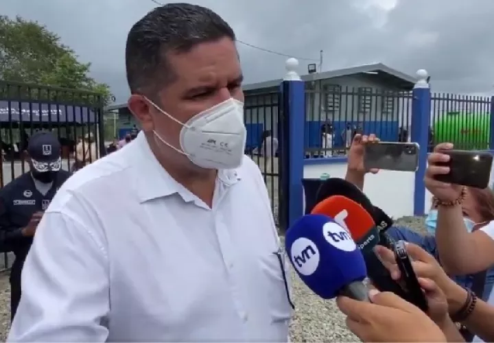 "El paraguas de los directores de la Fuerza Pública, es el ministro de Seguridad", recordó el presidente Laurentino Cortizo a los directores de los estamentos de seguridad. Foto: Cortesía