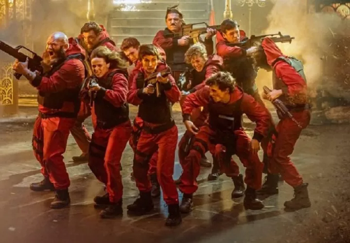 La última temporada de 'La Casa de Papel' tiene 10 episodios. Foto:  Tomada de YouTube