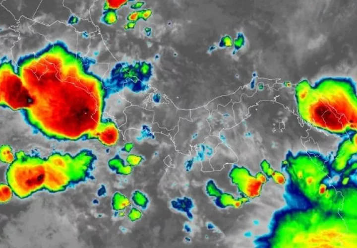 En horas de la noche se espera aguaceros aislados con posible actividad eléctrica en Veraguas y Darién.