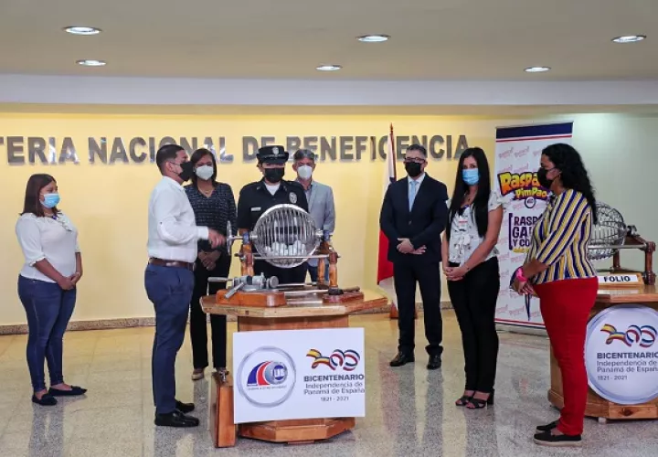 Sorteo de la Lotería Nacional de Beneficencia