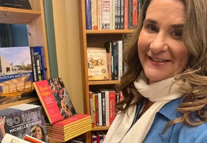 Melinda Gates.  Foto: @melindafrenchgates