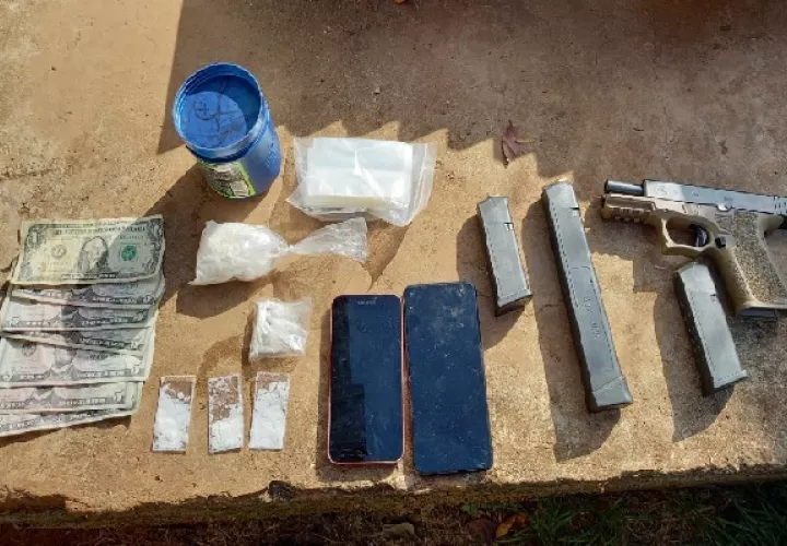 Durante los operativos lograron incautar drogas, armas, celulares y dinero en efectivo. Foto: Cortesía Procuraduria General de la Nación