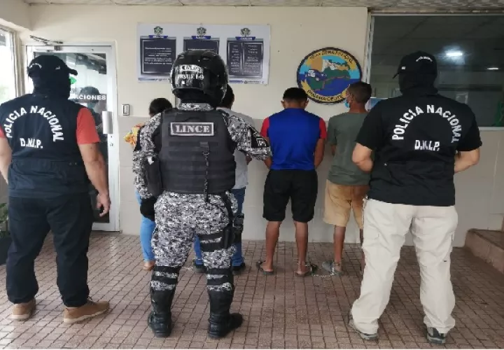 En las próximas horas los detenidos enfrentarán a un Juez de Garantías. Foto: Eric Montenegro.