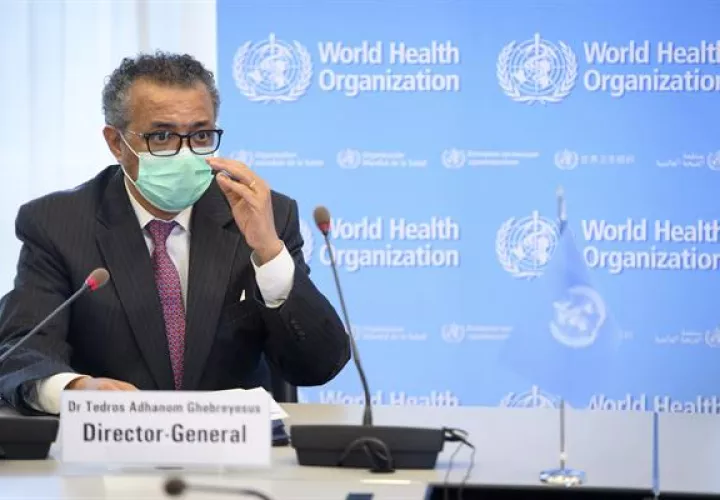 Tedros Adhanom Ghebreyesus,  director general de la Organización Mundial de la Salud (OMS). EFE