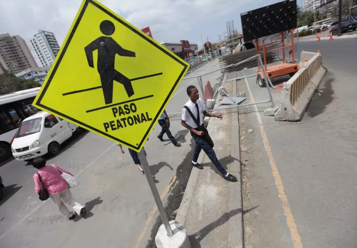 La falta de señalización en Panamá es uno de los mayores problemas en el tránsito. Foto: Cortesía