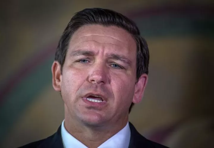 El gobernador de Florida, Ron DeSantis.