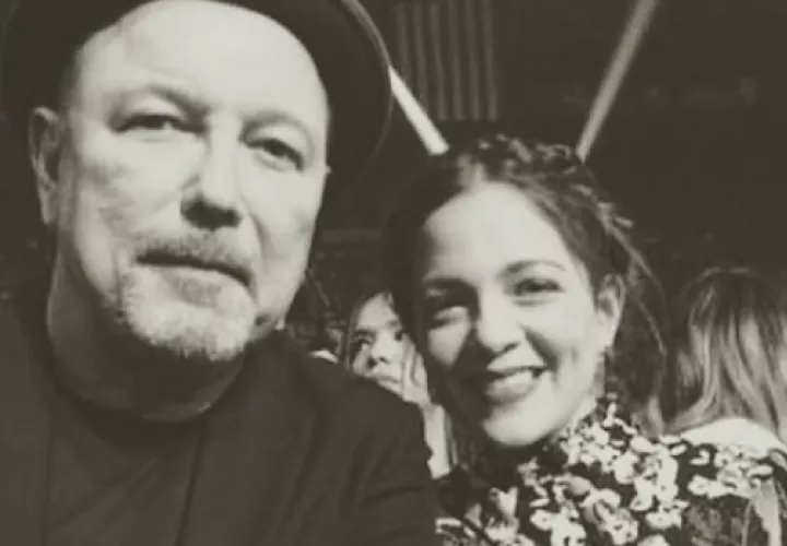Rubén Blades y Natalia Lafourcade. Foto: Instagram