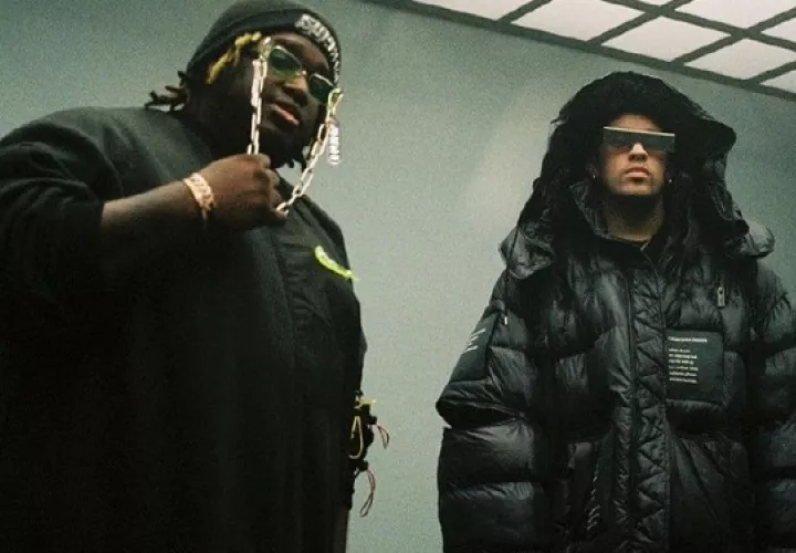 Sech y Bad Bunny. Foto: Instagram