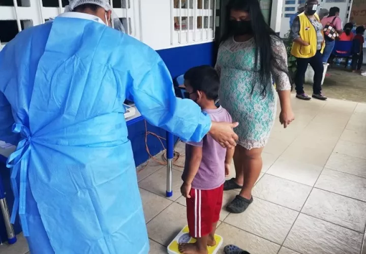 La vacunación de los niños dependerá de la velocidad con la que se inocule al resto de la población. Foto: Cortesía Minsa