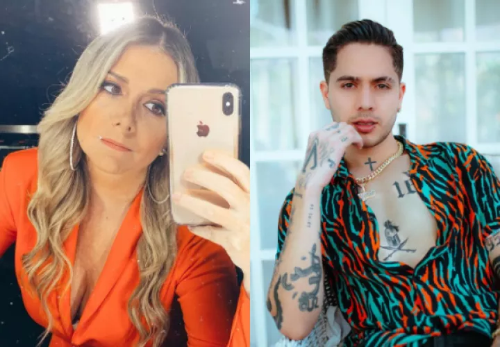 Bettina García y Juan De Dios Pantoja, esposo de Kimberly Loaiza. Fotos: Instagram
