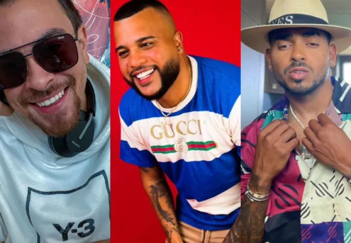 BK, Dimelo Flow y Ozuna. Fotos: Instagram