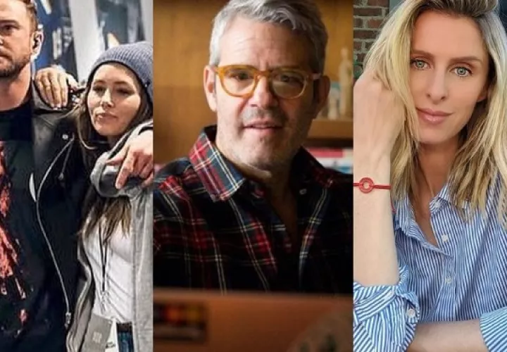 Justin Timberlike y su esposa, Jessica Biel; Andy Cohen y Nicky Hilton. Fotos: Instagram