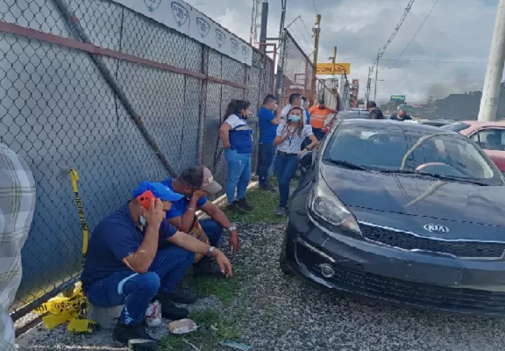 Oswaldo Danies, dirigente de la agrupación en la costa atlántica, manifestó que ellos han hecho uso del derecho a huelga que le brinda el Código de Trabajo.Foto: Diomedes Sánchez