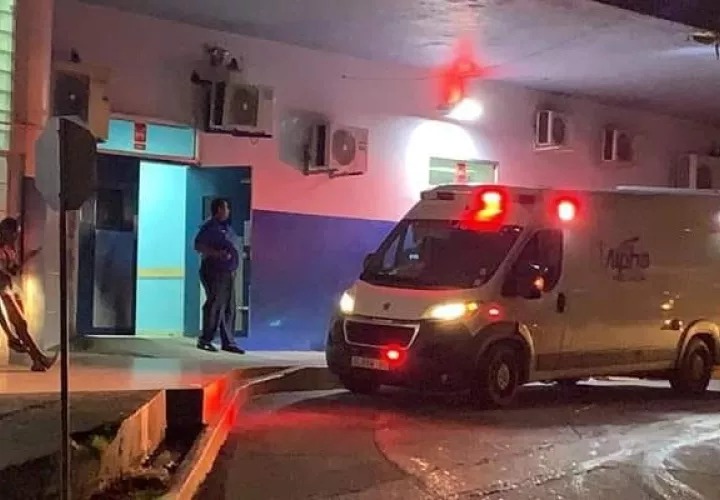 La menor, que fue herida en el estómago, fue llevada al complejo hospitalario Dr. Manuel Amador Guerrero.  Foto Diomedes Sánchez