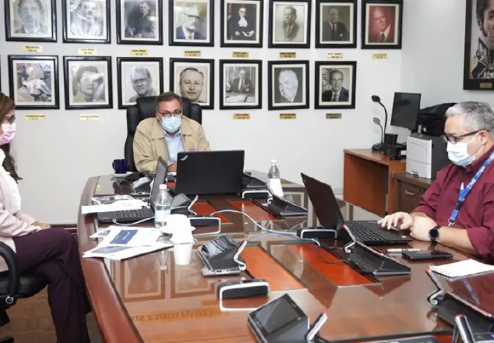 La Corte Suprema de Justicia sustentó su presupuesto ante Economía y Finanzas,  de manera virtual. CortesíaLa Corte Suprema de Justicia sustentó su presupuesto ante Economía y Finanzas,  de manera virtual. Cortesía