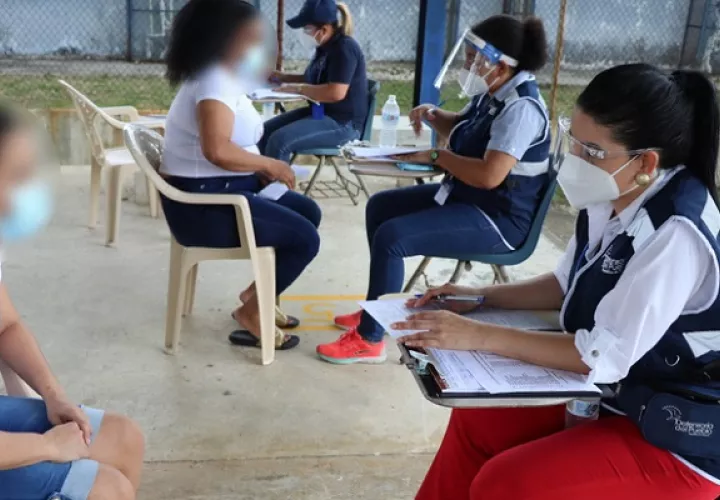 La Defensoría recomendó acciones para mejorar las condiciones de las mujeres detenidas. Foto:Cortesía  Defensoría del Pueblo