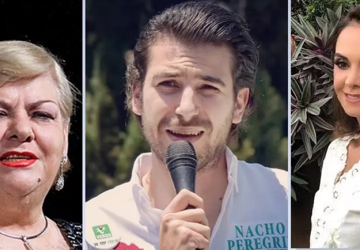 Paquita la del Barrio, Nachito 'Peregrín' y Lupita Jones. Instagram/Infobae