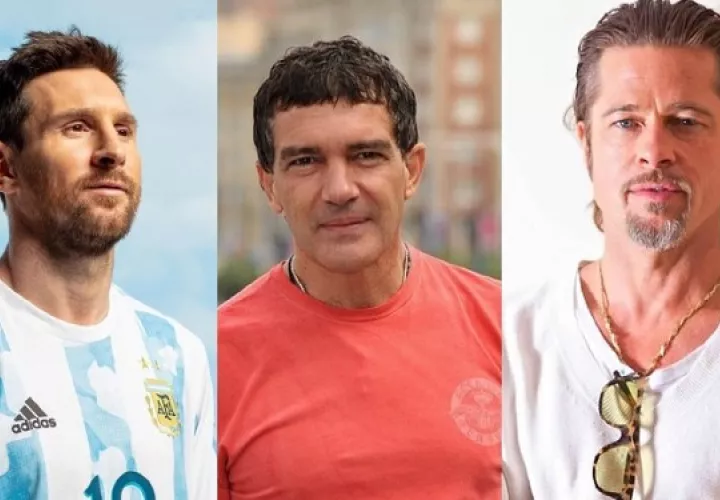Leo Messi, Antonio Banderas y Brad Pitt, forman parte del Famous Wine Festival 2021. Fotos: Instagram