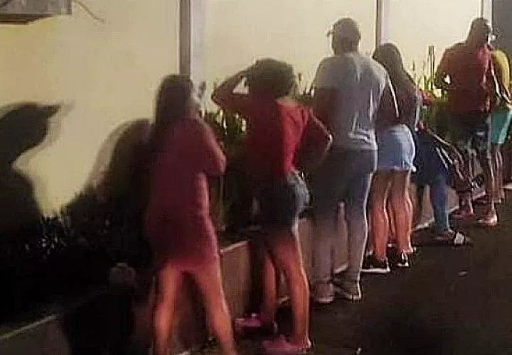 El grupo fue sancionado por los jueces de paz. Foto: Diomedes Sánchez